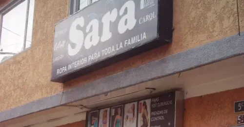 SARA ROPA INTERIOR PARA TODA LA FAMILIA SARA ROPA INTERIOR PARA TODA LA FAMILIA